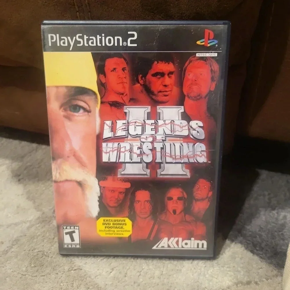 PS2 Legends Of Wrestling